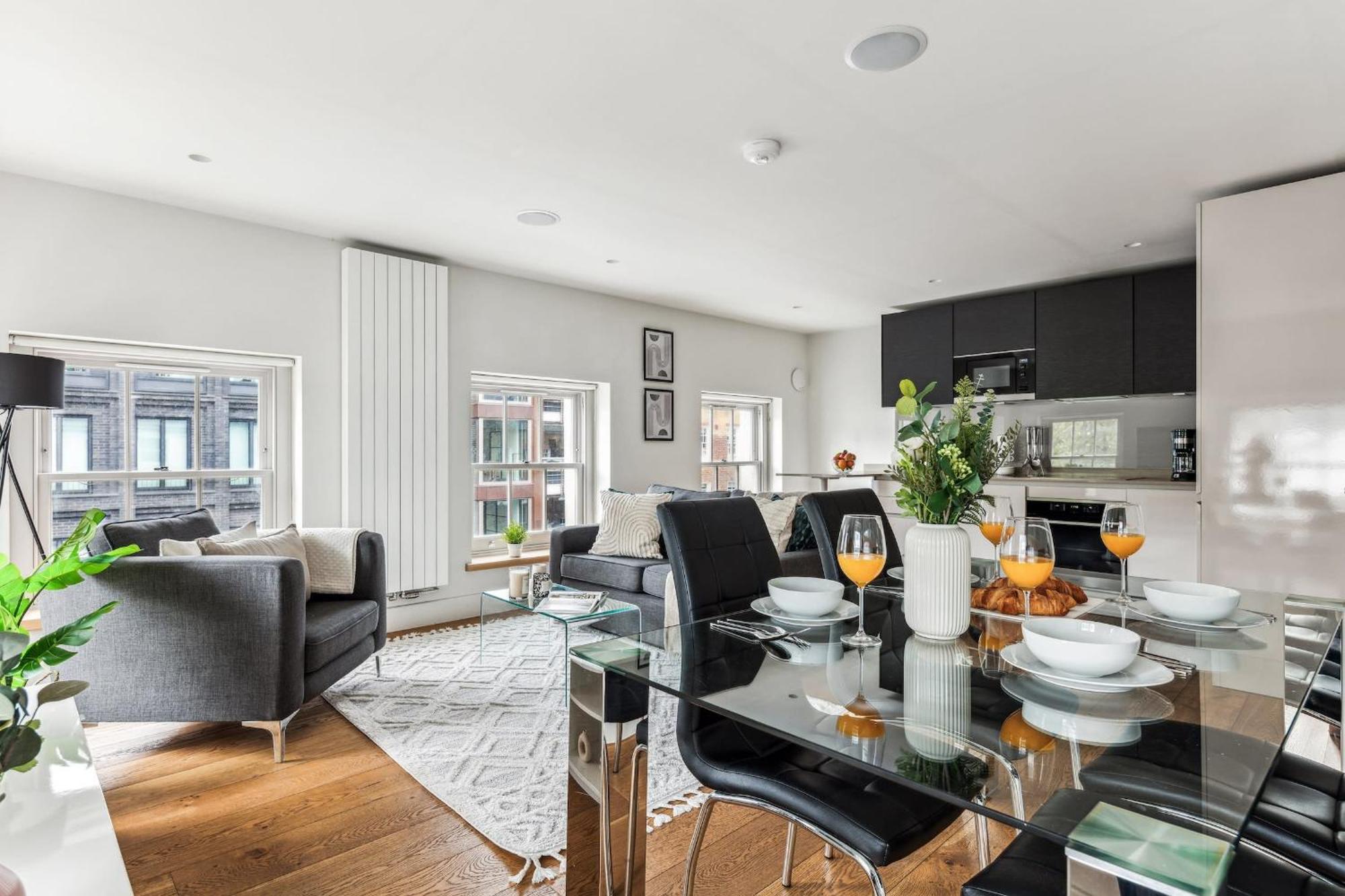 Modern 1Br In Central Fitzrovia - Cityapartmentstay London Exterior foto