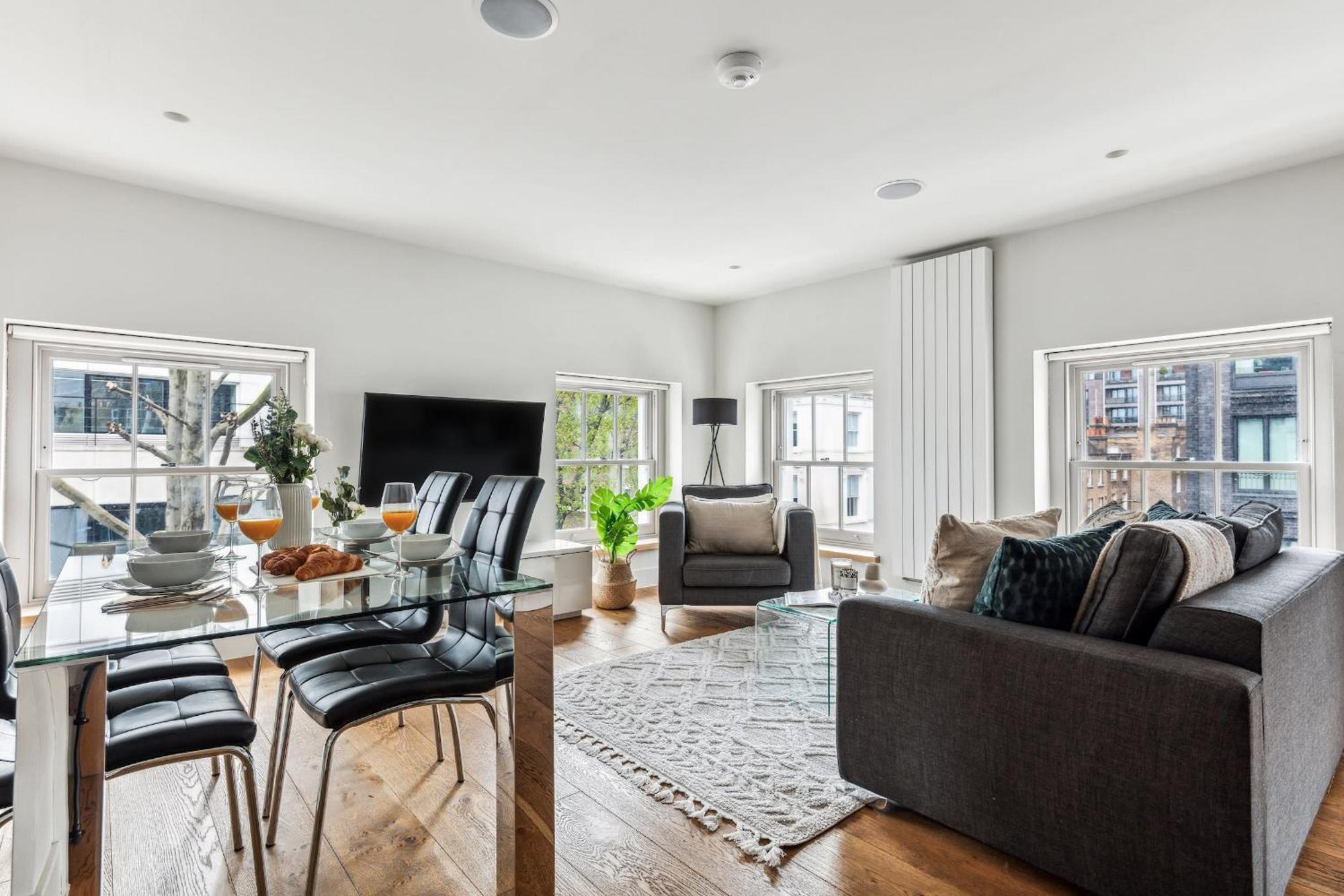 Modern 1Br In Central Fitzrovia - Cityapartmentstay London Exterior foto